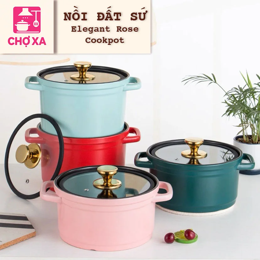 Nồi đất nắp thuỷ tinh